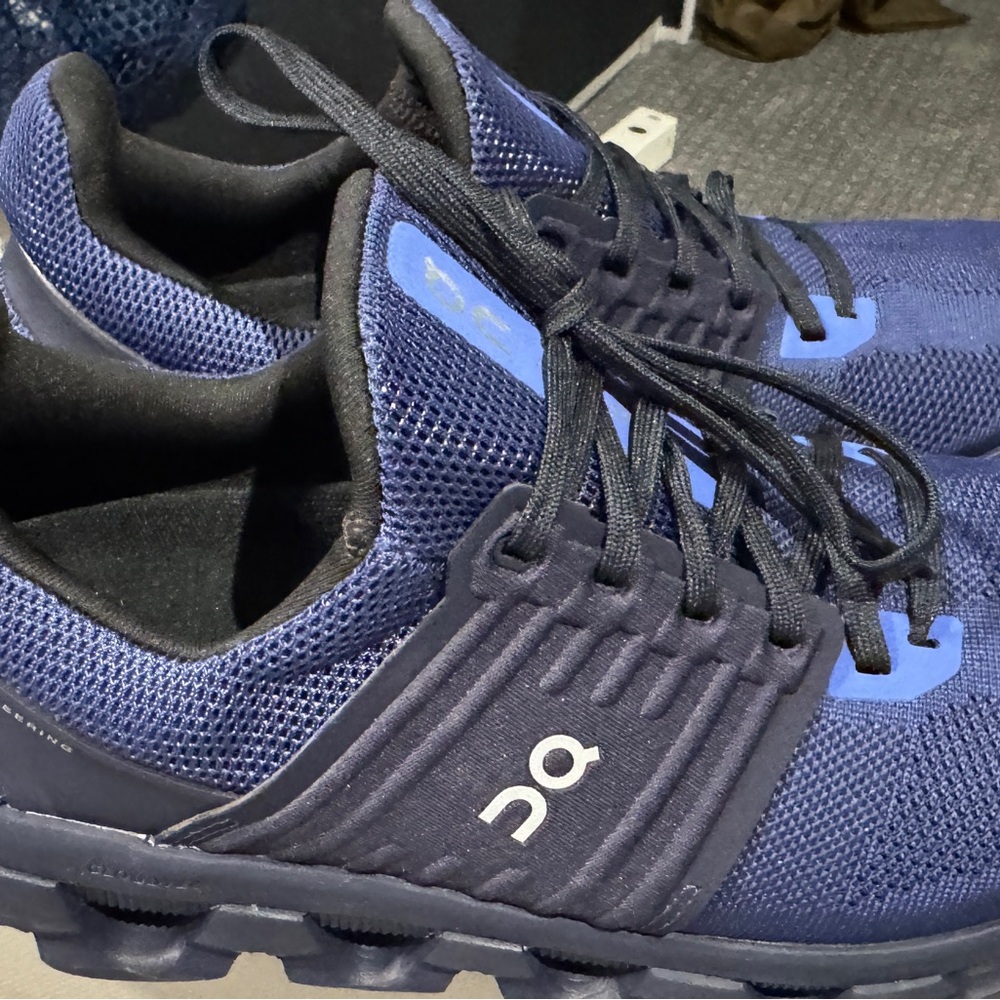 On Running Men's Navy Athletic Shoes